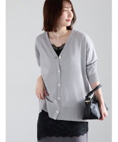 Te chichi 【雑誌掲載アイテム】2WAYカシュクールVネックカーディガン《2026 spring catalog item》