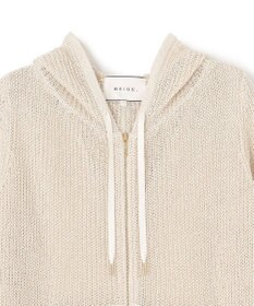 BEIGE， OPTICAL / フードカーディガン