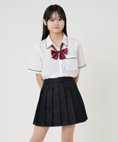 WEGO 【SCHOOLITEM】スクールパイピングシャツS/S
