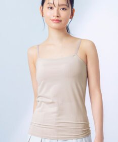 Wing カップ付きキャミソール ラク きれいなバストシルエット 【シンクロブラトップ 吸汗速乾タイプ】 ブラトップ ET1052 ウイング／ワコール