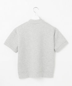 23区GOLF 【WOMEN】【吸水速乾/UVケア】長めの半袖丈でトレンドのモードスタイル！スウェットモックネック