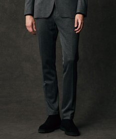 JOSEPH ABBOUD 【ウール調/ジャージ素材/ストレッチ】カルゼジャージー パンツ