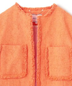 BEIGE， 【S-size】DAHLIA / ツイードジャケット