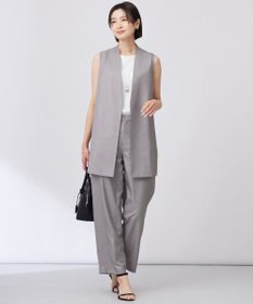 J.PRESS LADIES 【WEB限定カラーあり・洗える】FINE SLEEVELESS ニット タンクトップ