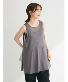 Green Parks ・ＥＬＥＮＣＡＲＥ　ＤＵＥオーガンジーノースリチュニック