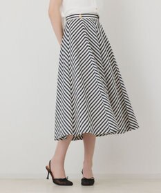GRACE CONTINENTAL ストライプスカート