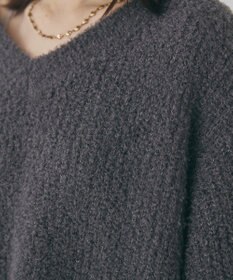 AMERICAN HOLIC ミニシャギーラメニットプルオーバー