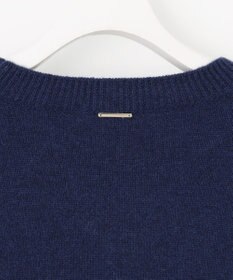自由区 S 【カタログ掲載】ウールカシミヤブレンドソリッドオーバー ニット