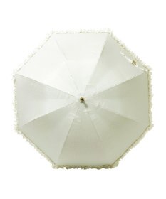 MOONBAT 【晴雨兼用日傘】LANVIN en Bleu (ランバン オン ブルー) 長傘 ドビーフリル 遮光 遮熱 UV