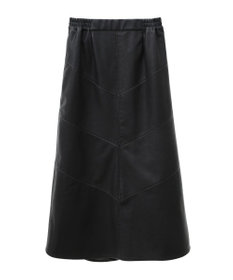 Green Parks ■ESCAR ヴィンテージ調エコレザースカート