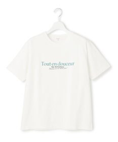 SLOW/洗える】ロゴ Tシャツ / 23区 L | ファッション通販 【公式通販 