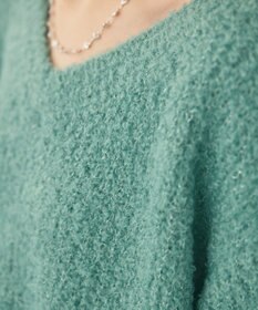 AMERICAN HOLIC ミニシャギーラメニットプルオーバー