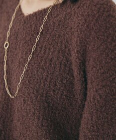 AMERICAN HOLIC ミニシャギーラメニットプルオーバー