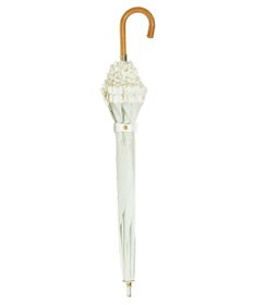 MOONBAT 【晴雨兼用日傘】LANVIN en Bleu (ランバン オン ブルー) 長傘 ドビーフリル 遮光 遮熱 UV