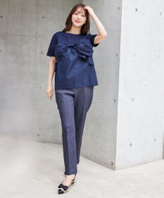 TOCCA 【洗える】SCALLOP DENIM パンツ