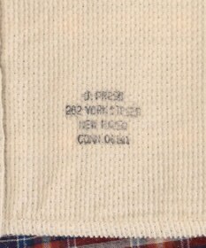 J.PRESS MEN 【KING SIZE】ダブルフェイス キャラメルコール シャツブルゾン