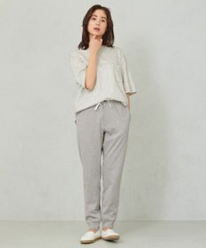 JOSEPH ABBOUD MOUNTAIN 【SPACE／UNISEX】コンパクトコットン裏毛 スウェットパンツ