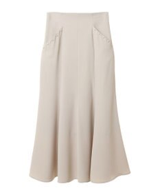 earth music&ecology パール付きマーメイドスカート