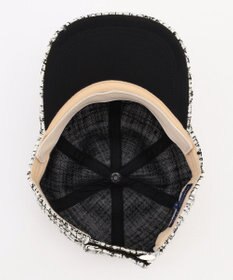 23区GOLF 【WOMEN】ツイードキャップ スタイリングが華やかに モノトーンコーデ