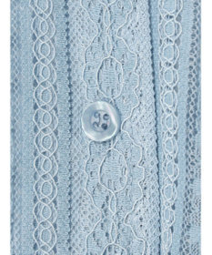 earth music&ecology フラワーレースシャツ