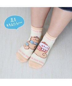 Mother garden しろたん 靴下 3足セット 〈カンフー柄 らくがき柄 うんどう柄〉 21cm~24ｃｍ