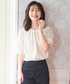 ANY SIS 【美人百花6月号掲載】シアーストライプ ブラウス