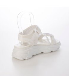 MODE ET JACOMO <noyau>トリプルベルクロ厚底スポーツサンダル