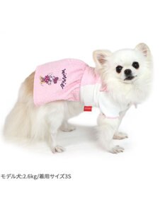 PET PARADISE  ディズニー ミニー ワンピース 《ぷくっと花柄》 小型犬