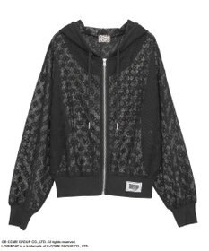 Green Parks ■ＬＯＶＥＢＯＡＴ　フラワーメッシュパーカー