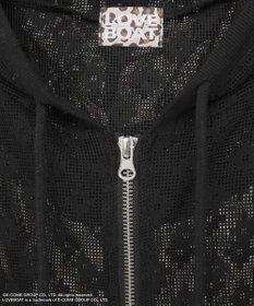 Green Parks ■ＬＯＶＥＢＯＡＴ　フラワーメッシュパーカー