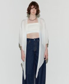 NAVE 【Nave 　洗える】マルチウェイシアーブラウス