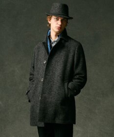 JOSEPH ABBOUD 【柔らか・光沢感】コットンビエラストライプ シャツ