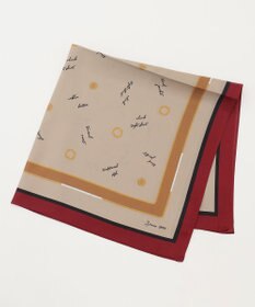 J.PRESS LADIES Vintageプリント スクエア スカーフ