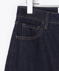 自由区 【カトリエムブーケ】Coton soie Denim ワイドストレートデニムパンツ