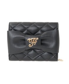 Maison de FLEUR キルティングFリボンウォレット