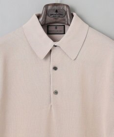 GOTAIRIKU 【洗える】イタリア糸 セットインニットポロ