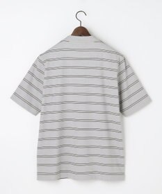 JOSEPH ABBOUD 【エコ素材和紙使用・日本素材を日本縫製 ・軽量・通気性】和紙フライスボーダーＴシャツ