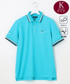 23区GOLF 【MEN】【キングサイズ/UVケア/吸水速乾】ハニカムカノコ 半袖ポロシャツ