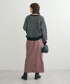 Green Parks ・ＥＬＥＮＣＡＲＥ　ＤＵＥ　タック編バイカラーニット