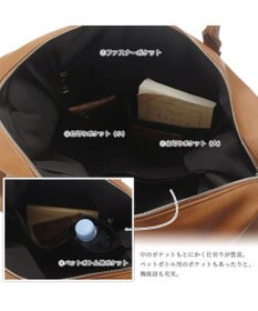 UNBILLION 【テレビ ドラマ着用アイテム】Otias アンティークタイプ合皮2WAYボストン