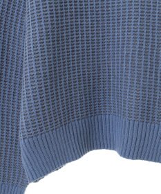 Green Parks ・ＥＬＥＮＣＡＲＥ　ＤＵＥ　タック編バイカラーニット