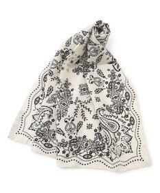 23区 manipuri カレイドバンダナ シルク スカーフ