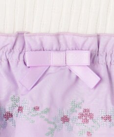 組曲 KIDS  【90-100㎝】 クロスステッチオフショルトップス