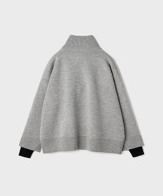 GRACE CONTINENTAL ハーフジップニットトップ