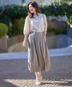 ANY 【UVカット/抗菌防臭/速乾/手洗い可】エニィファンクション ボリュームスリーブシャツ