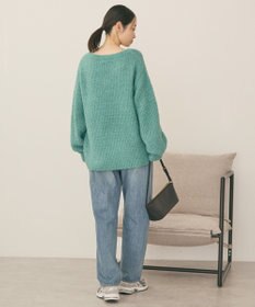 AMERICAN HOLIC ミニシャギーラメニットプルオーバー