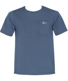 CW-X 【MEN】【CHUMS (チャムス)コラボ】 CW-X アウタートップス 半袖 3分袖 バックメッシュTシャツ Uネック 背中部分メッシュ素材切り替え メンズ LNO550 /ワコール