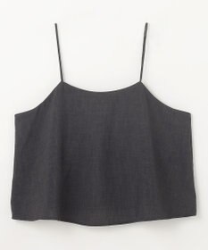 ANY 【2SET/洗濯機可】テックリネンキャミソール×パンツセットアップ