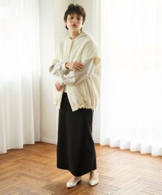 #Newans 【洗える】ナローシルエットニットスカート