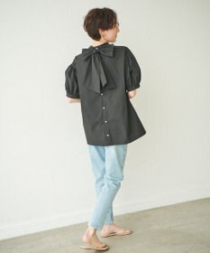 #Newans 【ANSWER for コンサバフェミニン】マルチウェイビッグリボンブラウス